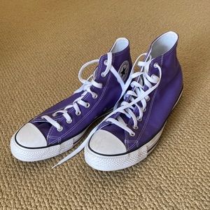 Purple Chuck Taylors